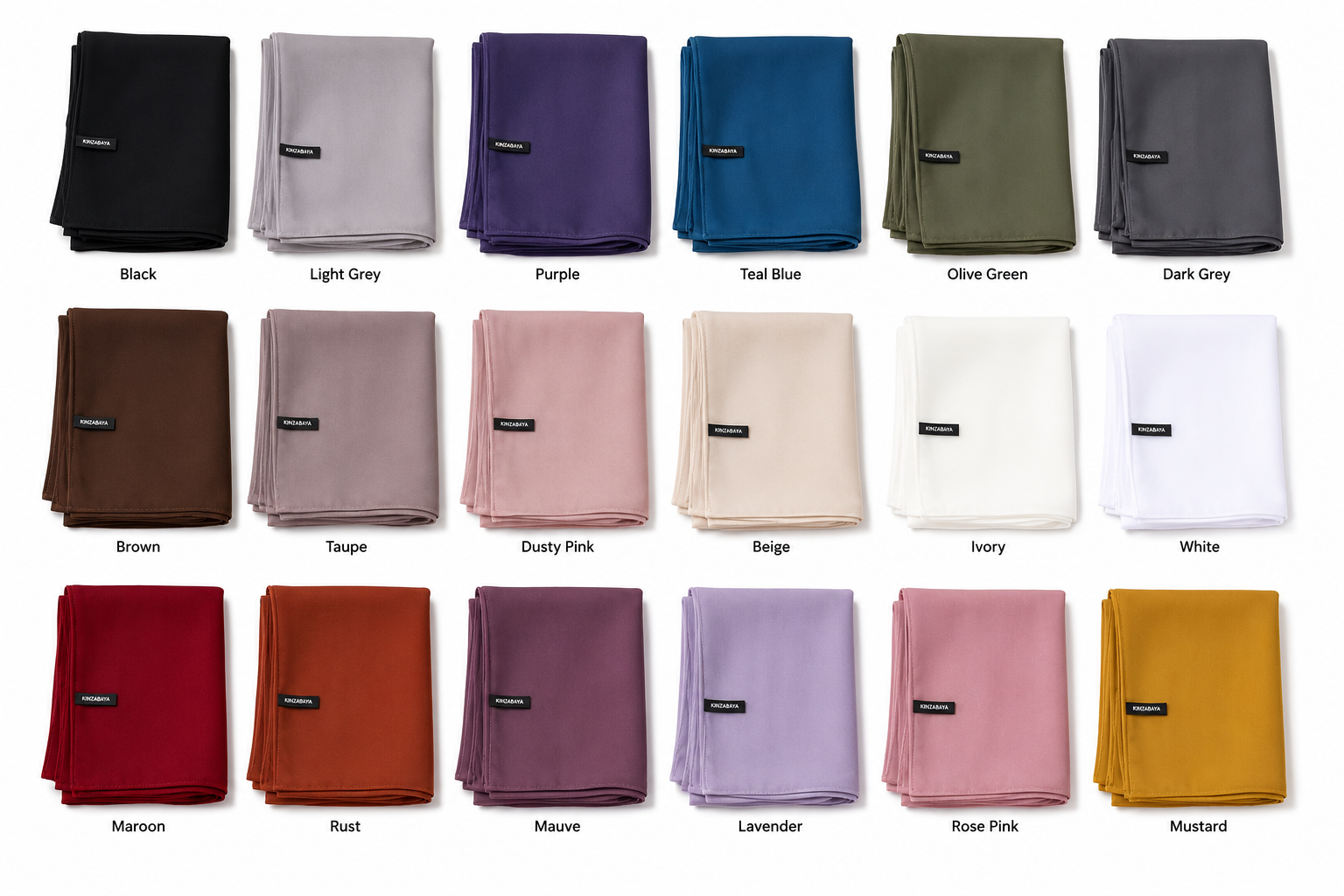 Muslim Dull Chiffon Hijab