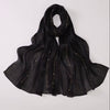 Premium island silk hot drilling bright hijab