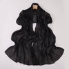 Island Silk Hot Drilling Bright Hijab: