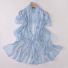 Island Silk Hot Drilling Bright Hijab: