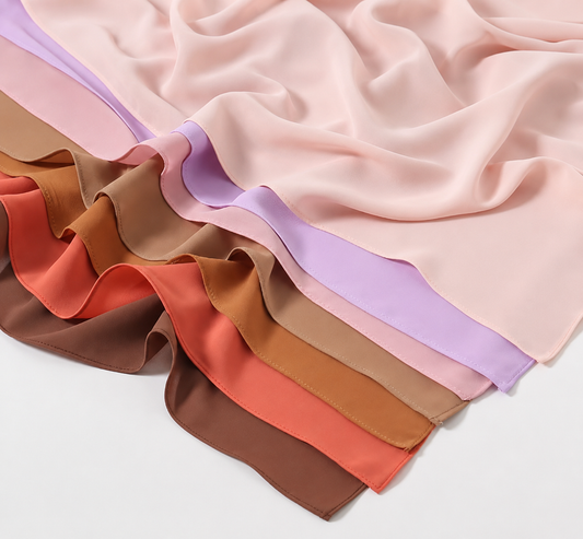 Malaysian Premium Messy Chiffon Hijab