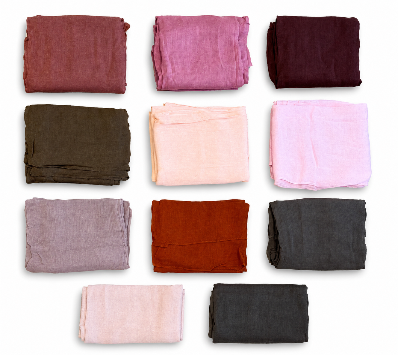 Premium model single shade hijab