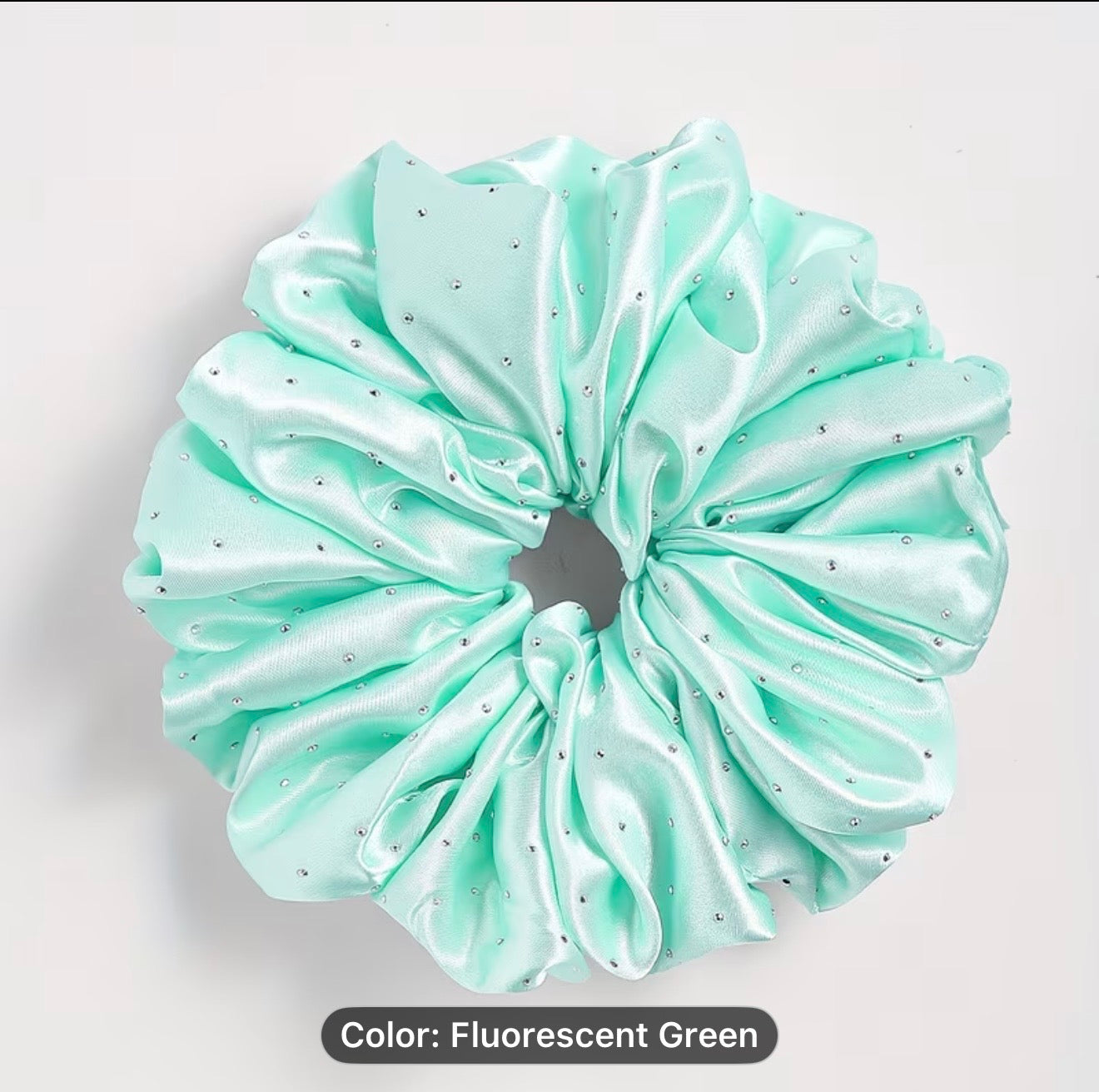 Elegant Bohemian Oversized Hair scrunchie.