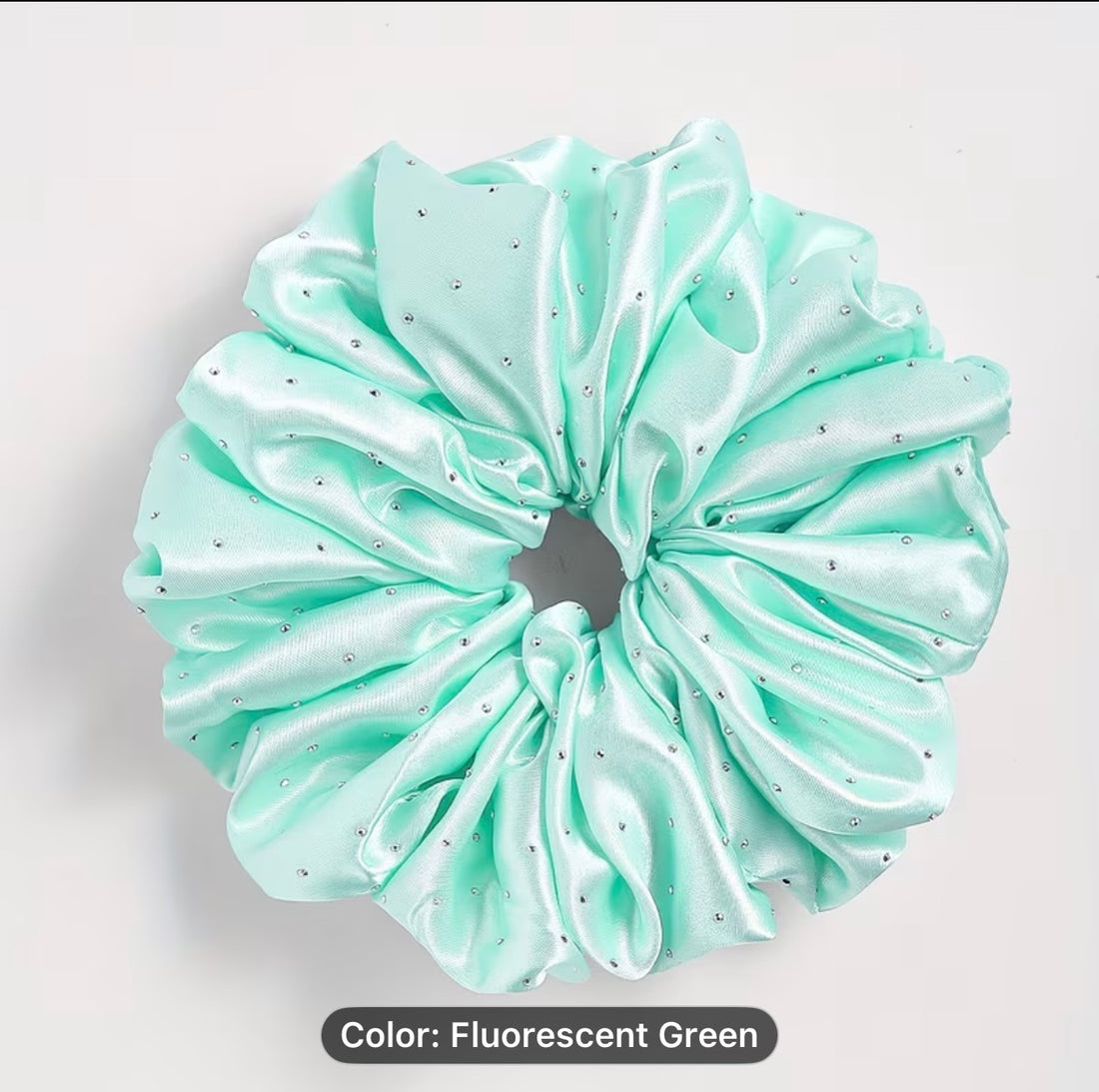 Elegant Bohemian Oversized Hair scrunchie.