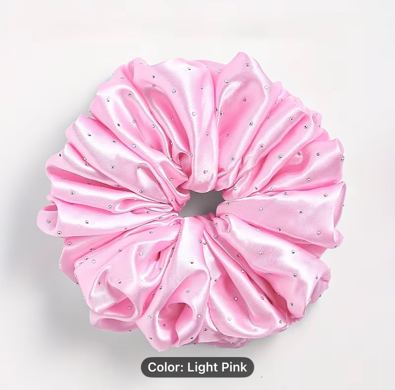 Elegant Bohemian Oversized Hair scrunchie.